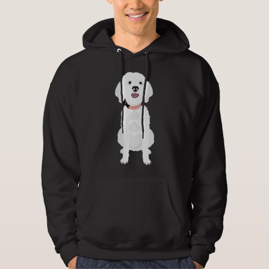 Poodle Hoodie (Vorderseite)