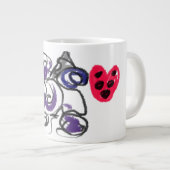 Poodle hot Jumbo-Tasse (Vorderseite Rechts)