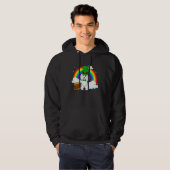Poodle Hund 1 Hoodie (Vorne ganz)