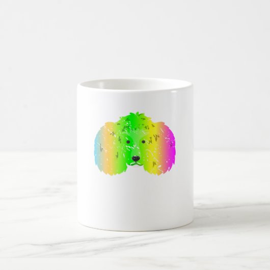 Poodle Hund Kaffeetasse (Mittel)