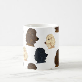 Poodle Hund Lover Hunde Pfoten Kaffee Tasse