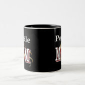 Poodle Hund Mama Tasse (Mittel)