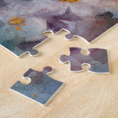 Poodle Hund mit Ostereiern Urlaub Puzzle (Seite)