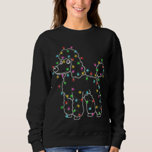 Poodle Hunde Trewein Weihnachten Weihnachten Weihn Sweatshirt