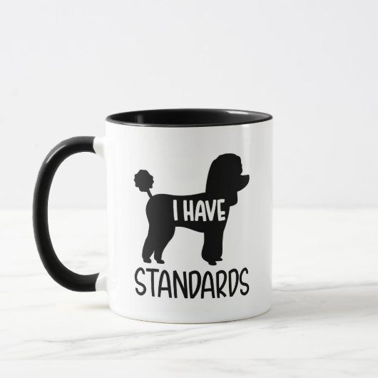 Poodle I hat Normen Tasse (Links)