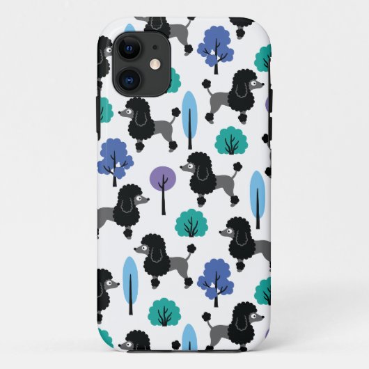 Poodle im Park Case-Mate iPhone Hülle (Rückseite)