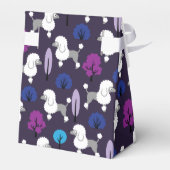 Poodle im Park Geschenkschachtel (Rückseite)
