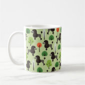 Poodle im Park Kaffeetasse (Links)