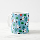 Poodle im Park Kaffeetasse (Vorderseite Links)