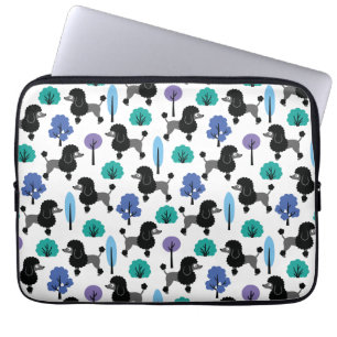 Poodle im Park Laptopschutzhülle