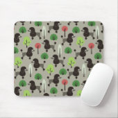 Poodle im Park Mousepad (Mit Mouse)