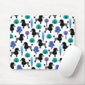 Poodle im Park Mousepad (Mit Mouse)