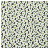 Poodle im Park Stoff (Muster)