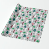 Poodle im Park Wrapping Paper Geschenkpapier (Ungerollt)