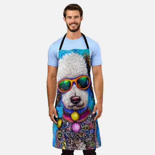 Poodle im Stil Schürze (Getragen)