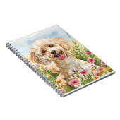 Poodle Journal – Dog Mom Notes Notizblock (Rechte Seite)