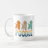 Poodle Kaffeetasse (Links)