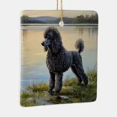 Poodle Keramikornament (Rechts)