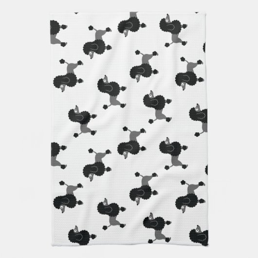 Poodle Küchentuch (Vertikal)