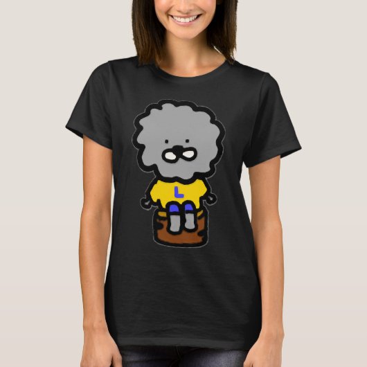 Poodle L T-Shirt (Vorderseite)