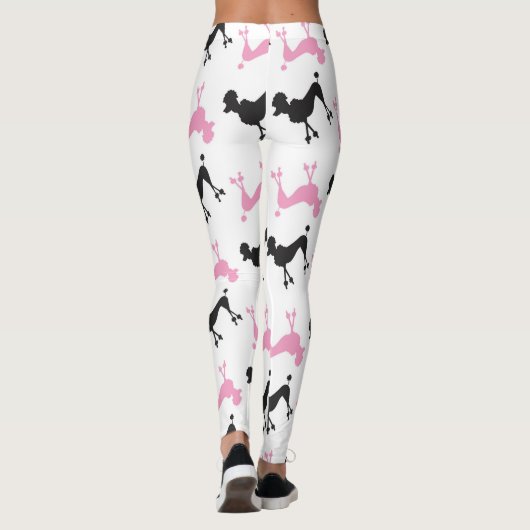 Poodle Lady Leggings (Rückseite)