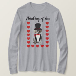 Poodle Ladys Longsleeve T-Shirt