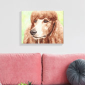 Poodle Leinwand Art (Insitu (Wohnzimmer))