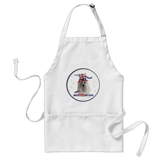 POODLE Liebhaber Geschenke Schürze (Vorne)