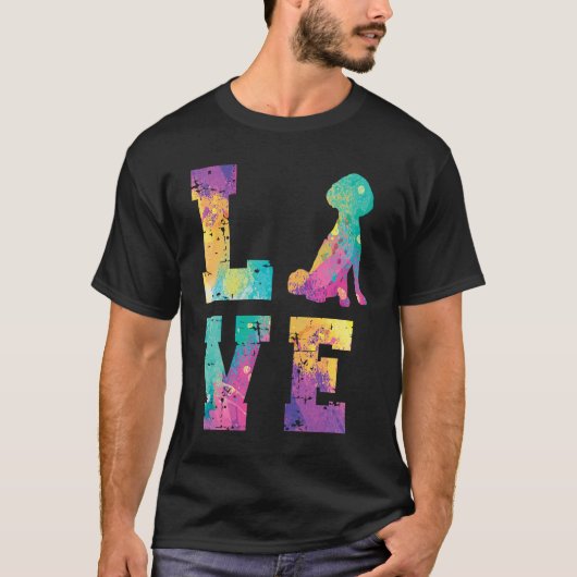 Poodle Love T-Shirt (Vorderseite)