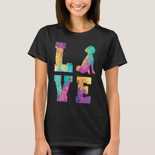 Poodle Love T-Shirt (Vorderseite)