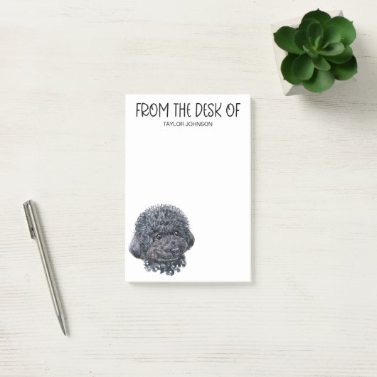 Poodle Lover Notes Post-it Klebezettel (Büro)