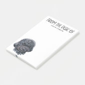 Poodle Lover Notes Post-it Klebezettel (angewinkelt)