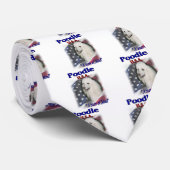 Poodle Lovers Geschenke Krawatte (Gerollt)
