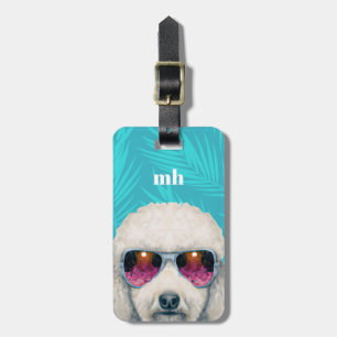 Poodle Luggage Tags Gepäckanhänger