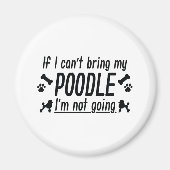 Poodle Magnet (Vorne)