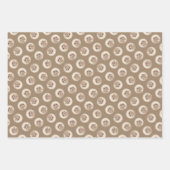 Poodle Malerei Spielzeug Apricot Creme Original Hu Geschenkpapier Set (Vorderseite 3)