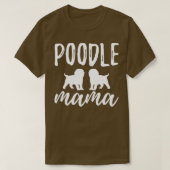 Poodle Mama 1 T-Shirt (Design vorne)
