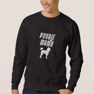 Poodle Mama Haustier Hund Züchter Welpe Hund   Sweatshirt