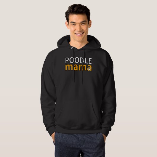 POODLE MAMA HOODIE (Vorne ganz)