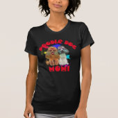 Poodle Mama Hund Lover Beste Hunde Mama je T-Shirt (Vorderseite)