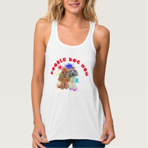 Poodle Mama Hund Lover Beste Hunde Mama je Tank Top