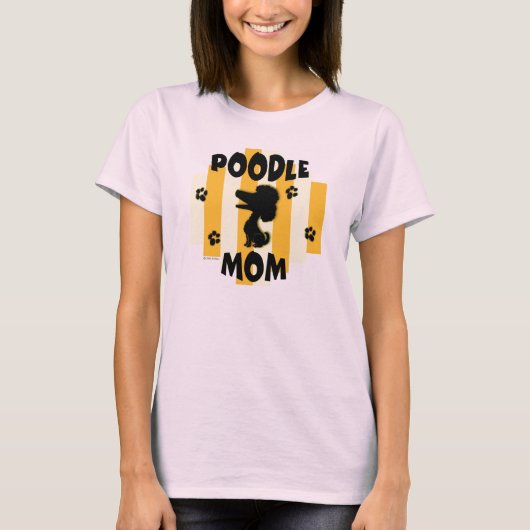 Poodle Mama Shirt (Vorderseite)