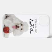 Poodle Mama Smartphone Case (Rückseite (Horizontal))
