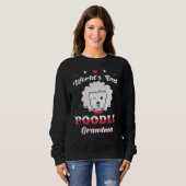 Poodle-Mama Sweatshirt (Vorne ganz)
