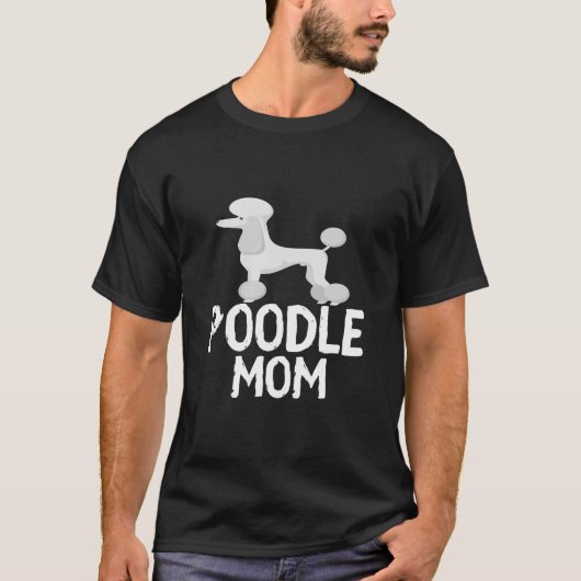 Poodle-Mama T-Shirt (Vorderseite)