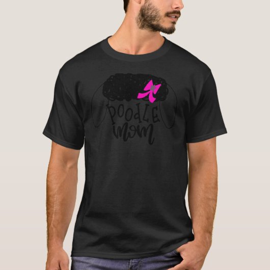 Poodle-Mama T-Shirt (Vorderseite)
