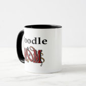 Poodle Mama Tasse (Vorderseite Links)