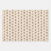 Poodle Miniatur Spielzeug Apricot Cream Brown Dog  Geschenkpapier Set (Vorderseite)