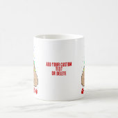 Poodle mit dem Weihnachtshund Kaffeetasse (Mittel)