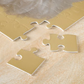 Poodle mit Kopfhörer Puzzle (Seite)